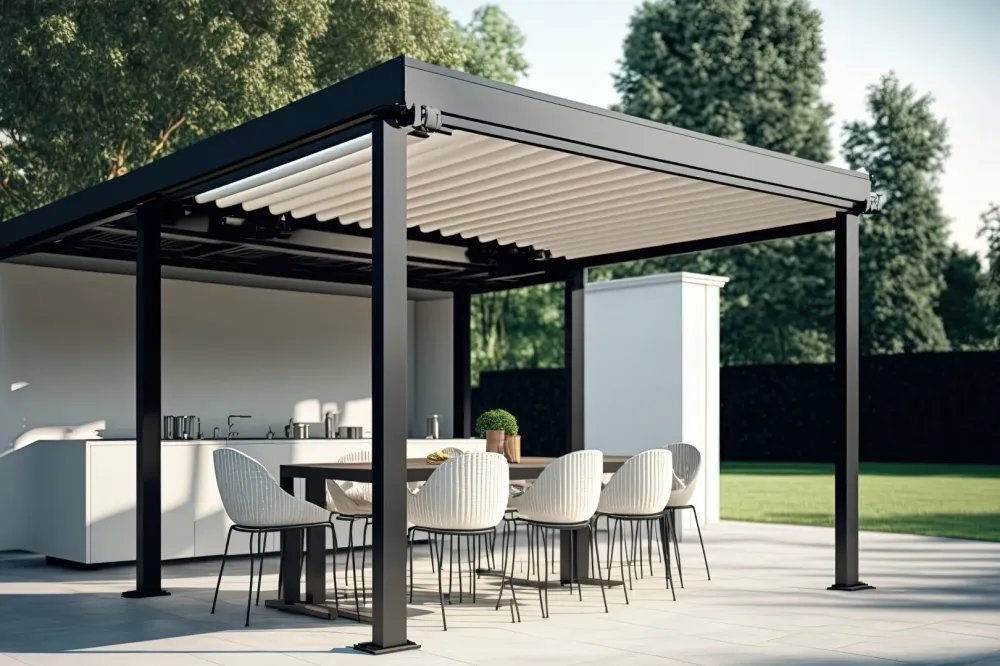Pergola à Rebecq